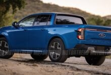 MDP Ford Fathom trasera Ford Fathom: La Innovadora Pick-Up Eléctrica que Revolucionará el Mercado con su Precio Competitivo