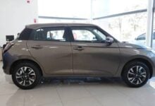 MDP Hatchback Suzuki Swift Hybrid perfil El Suzuki Swift Hybrid aterriza en Argentina: ¿Revolución en eficiencia y seguridad?
