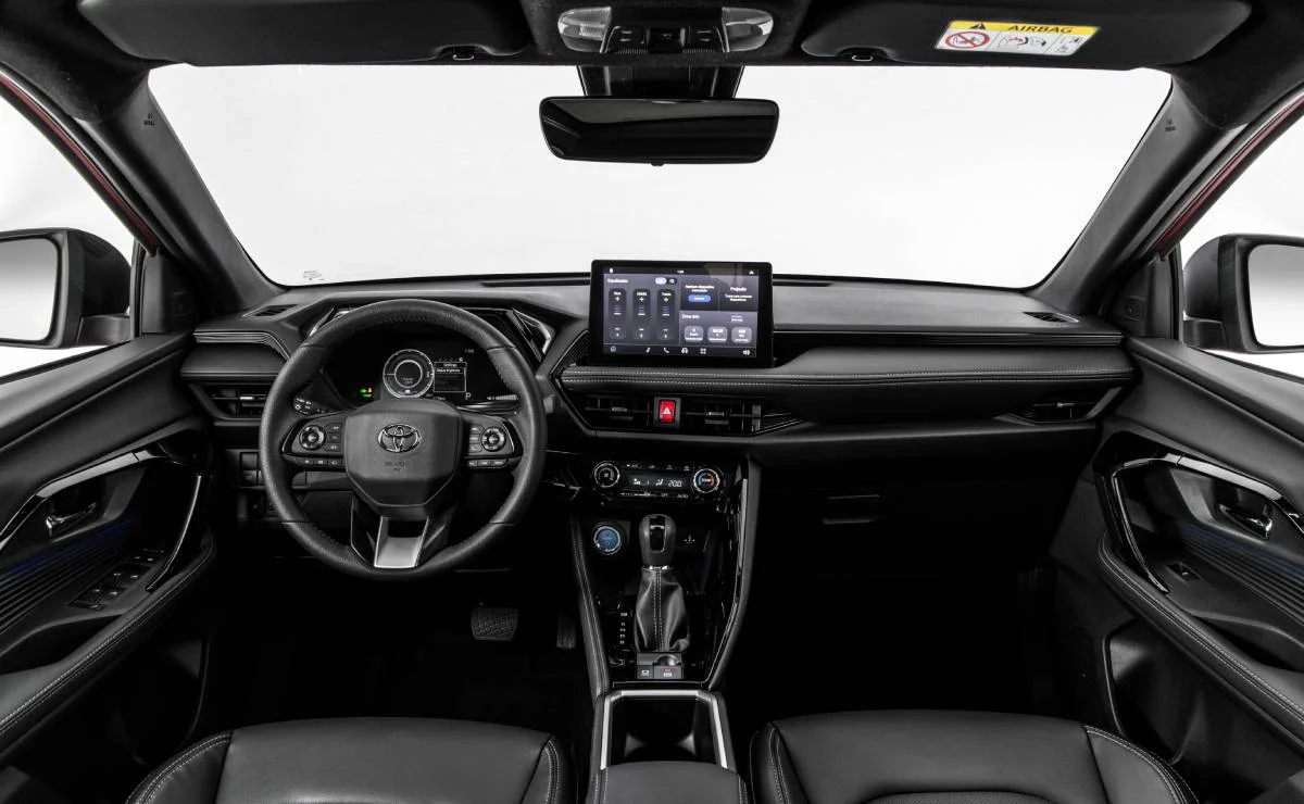 MDP Interior de un Toyota Yaris Cross Toyota Yaris Cross: El SUV más económico y prometedor en Argentina