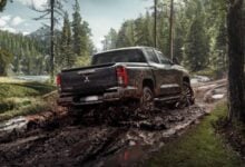 MDP Mitsubishi L200 lanzamiento accion trasera Mitsubishi L200: La Pick Up Mediana que Revoluciona el Mercado con su Oferta Imperdible