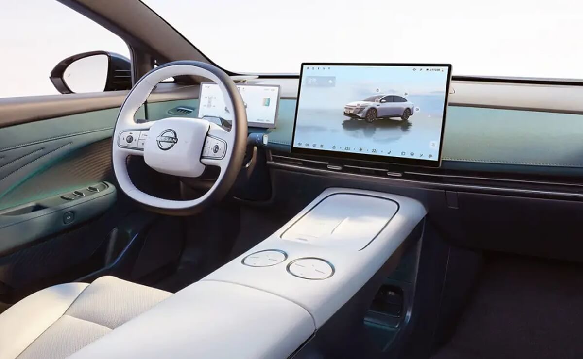 MDP Nissan N7 interior Nissan N7: La llegada del sedán eléctrico que revoluciona el mercado sudamericano