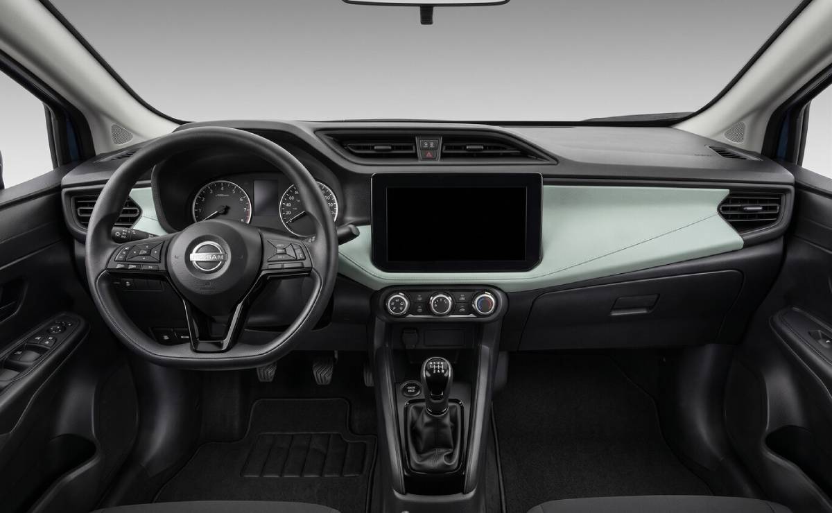 El Nuevo Nissan Versa 2026: Oportunidades y Detalles del Lanzamiento en México MDP Nissan Versa Sense Base TM interior El Nuevo Nissan Versa 2026: Oportunidades y Detalles del Lanzamiento en México