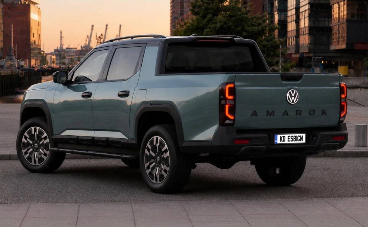 MDP Nueva Volkswagen Amarok trasera 1 La Volkswagen Amarok 2027 se perfila como la pick-up más esperada de la década: Todo lo que necesitas saber