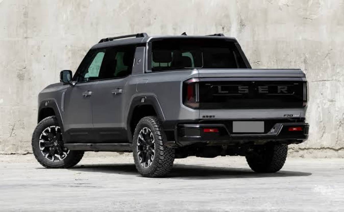 Jetour F700: La Revolución de las Pick-ups Electrificadas Llegó a China MDP Pick up Jetour F700 trasera 1 Jetour F700: La Revolución de las Pick-ups Electrificadas Llegó a China