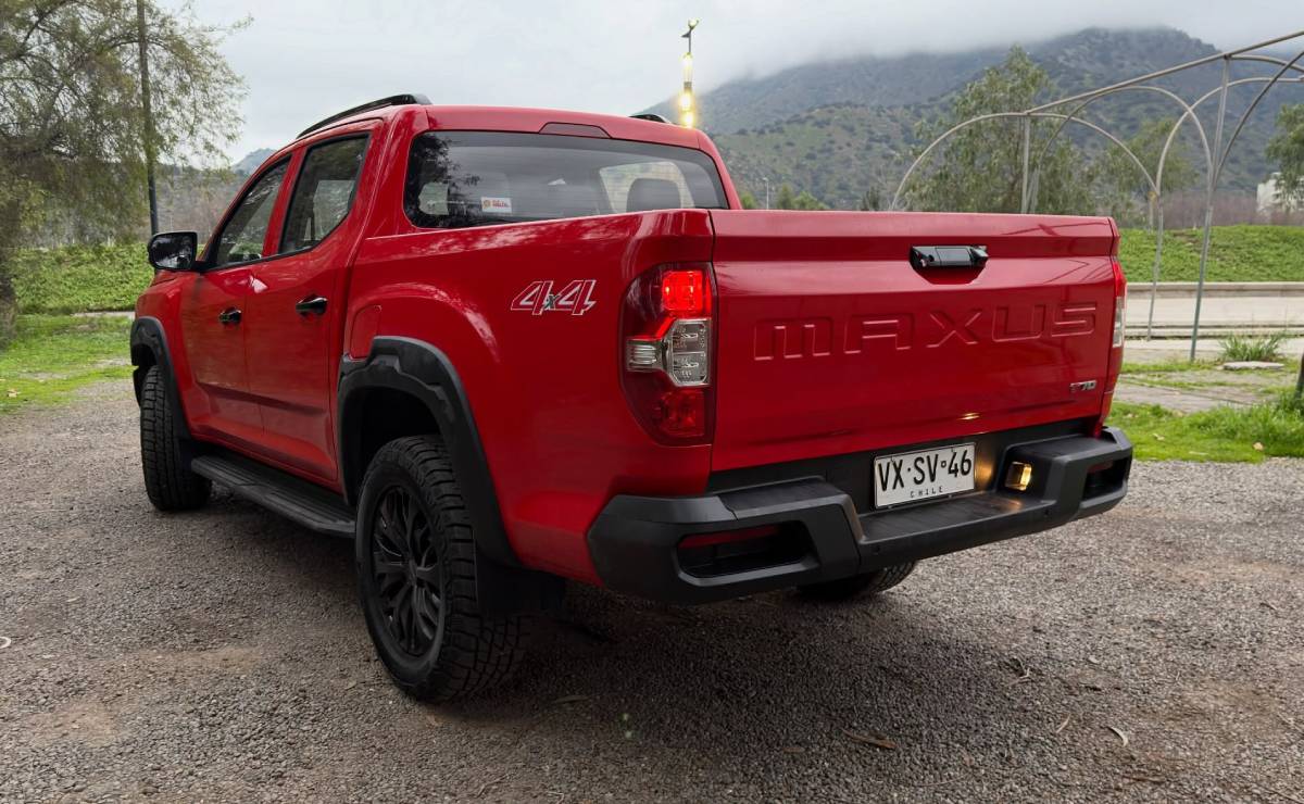 MDP Pick up Maxus T70 trasera 1 Maxus T70: La Pick-up que Revoluciona el Mercado Chileno