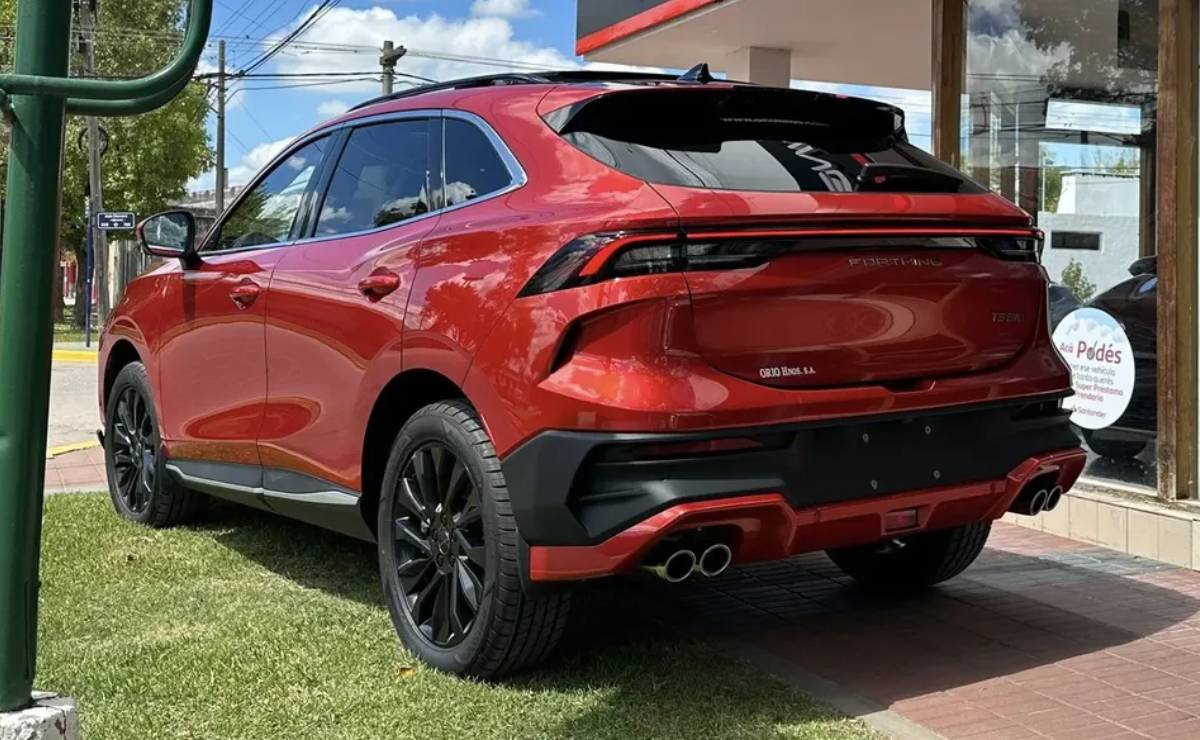 ¿Es el Forthing T5 EVO el SUV de Lujo Más Esperado en Argentina? MDP SUV Forthing T5 EVO trasera 1 ¿Es el Forthing T5 EVO el SUV de Lujo Más Esperado en Argentina?