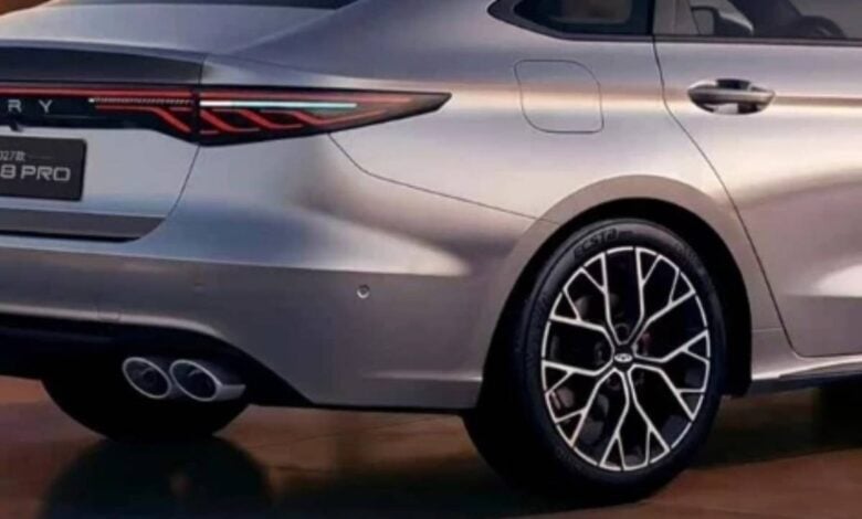 MDP Sedan Chery Arrizo 8 2027 teaser Chery Arrizo 8 Pro 2027: Innovación tecnológica en cada maniobra