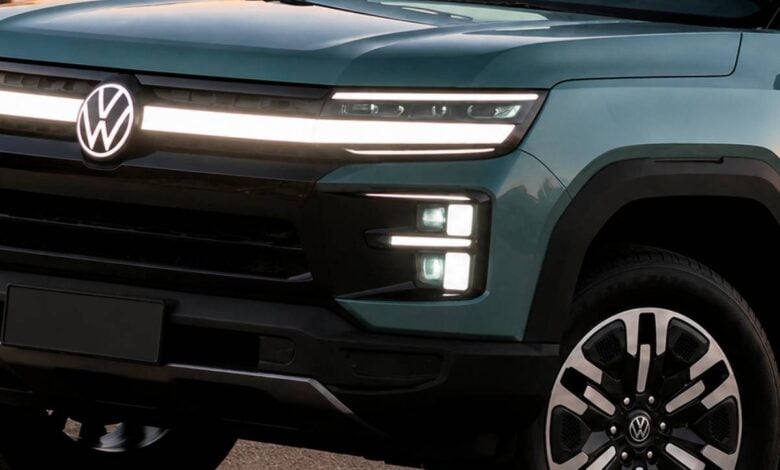 MDP Volkswagen Amarok 2027 teaser 1 La Volkswagen Amarok 2027 se perfila como la pick-up más esperada de la década: Todo lo que necesitas saber