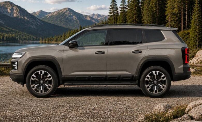 Volkswagen Atacama 2027: El Nuevo SUV de Siete Plazas que Promete Sacudir el Mercado Sudamericano MDP Volkswagen Atacama perfil Volkswagen Atacama 2027: El Nuevo SUV de Siete Plazas que Promete Sacudir el Mercado Sudamericano