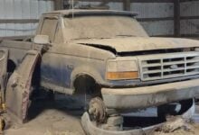 MDP ford f 150 abandonada rescate2 El Renacimiento de una Leyenda: La Ford F-150 de 1992 Rescatada Tras 27 Años de Olvido