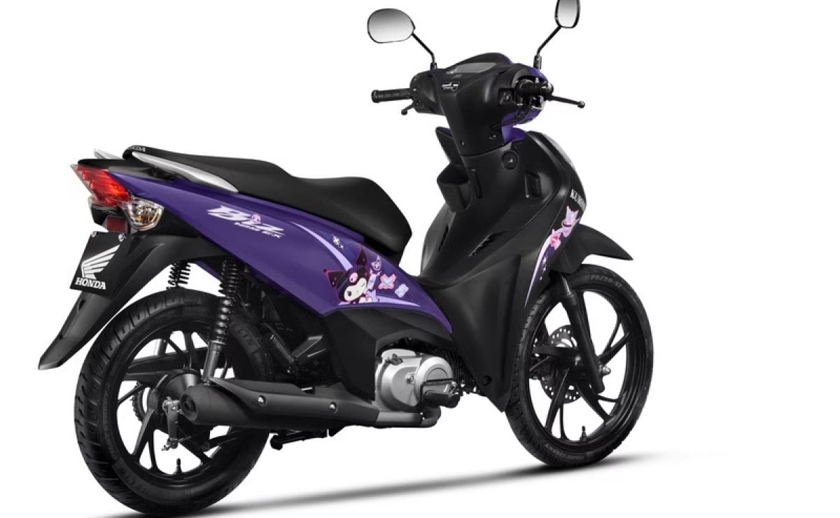 Honda Biz 125 EX Kuromi: Un toque japonés llega a Brasil con estilo único MDP honda biz 125 kuromi3 Honda Biz 125 EX Kuromi: Un toque japonés llega a Brasil con estilo único