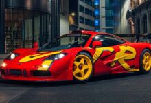 MDP mclaren f1 gtr pop art vendido por usd 3 1200x740 1 El McLaren F1 GTR de USD 34,6 millones que hizo historia en Monterey: una obra de arte sobre ruedas