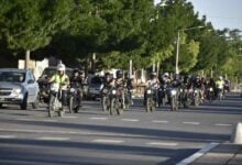 MDP zanella caravana 1 Solidaridad sobre ruedas: Gran rodada de motociclistas en apoyo a los bomberos de Arribeños