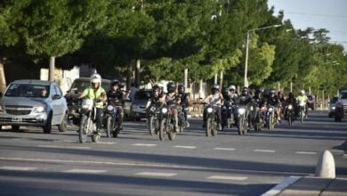 MDP zanella caravana 1 Solidaridad sobre ruedas: Gran rodada de motociclistas en apoyo a los bomberos de Arribeños
