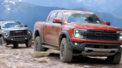 ford ranger raptor vs gmc canyon at4x cu 1200x740 1 Ford Ranger Raptor vs GMC Canyon AT4X: cuál gana en off-road