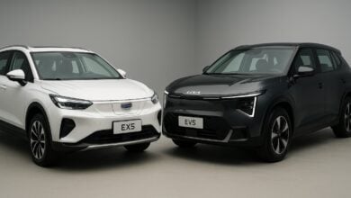 geely ex5 vs kia ev5 cu l conviene en 20 1200x740 1 Geely EX5 vs Kia EV5: cuál conviene en 2026 — precio y autonomía
