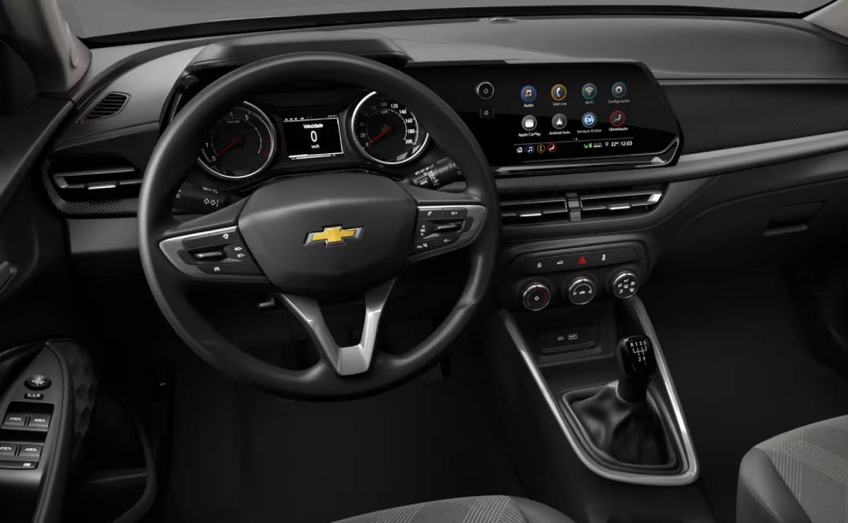 Chevrolet Onix: La Revolución Personalizable que Llega a Argentina MDP Chevrolet Onix LT Turbo MT interior Chevrolet Onix: La Revolución Personalizable que Llega a Argentina