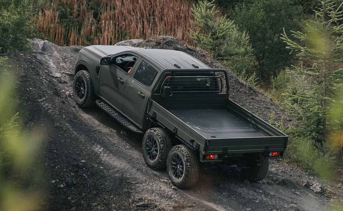 MDP Ford Ranger Super Duty 6y6 ¿La próxima gran innovación en movilidad? Ford lanza la Ranger Super Duty 6x6 híbrida