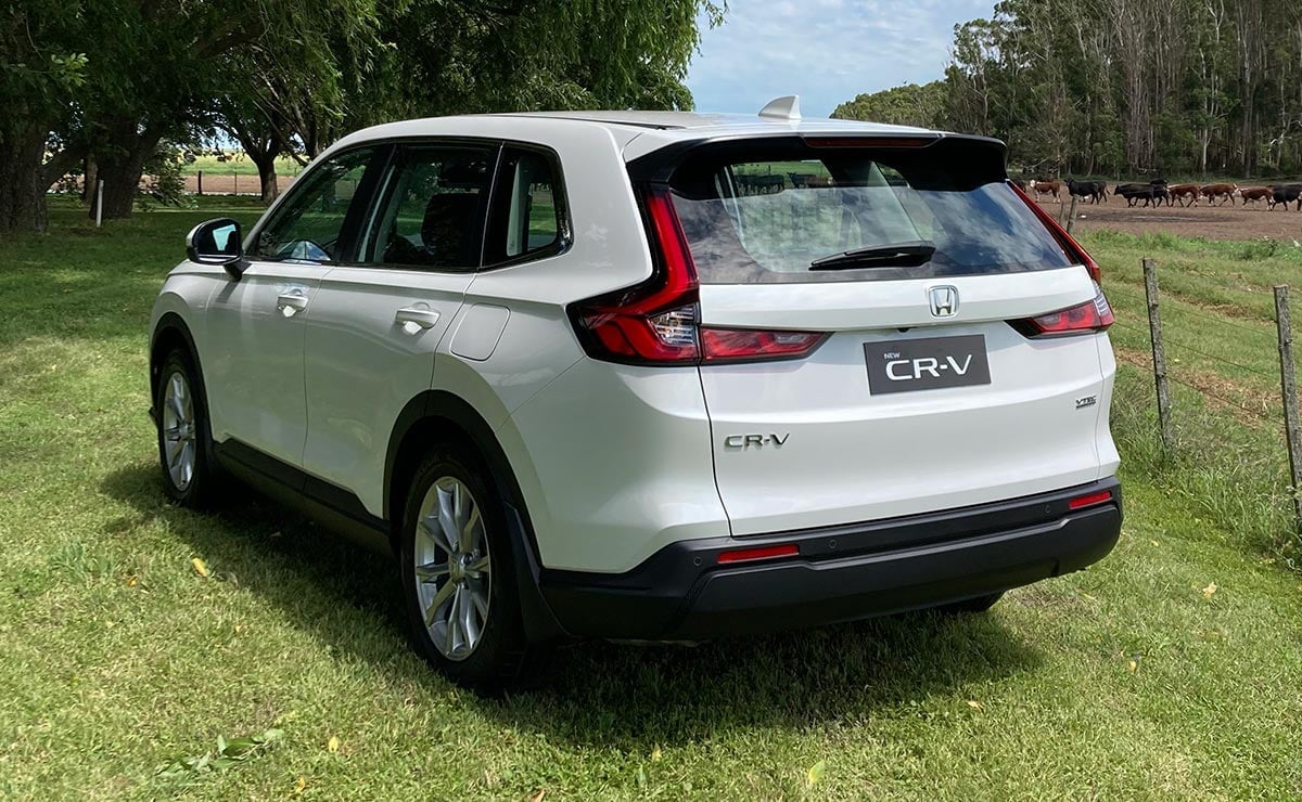 Honda CR-V EXL AWD 2023: ¿La SUV más esperada en Argentina? MDP Honda CR V lanzamiento trasera Honda CR-V EXL AWD 2023: ¿La SUV más esperada en Argentina?