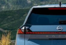 MDP Nissan Rogue Hybrid 2027 teaser Nissan Rogue Hybrid 2027: ¿El nuevo rey de los híbridos en EE.UU.?