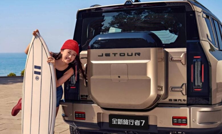 MDP Nuevo Jetour T2 trasera Descubre el Jetour T2 2027: La Evolución del SUV Familiar en el Mercado Chino