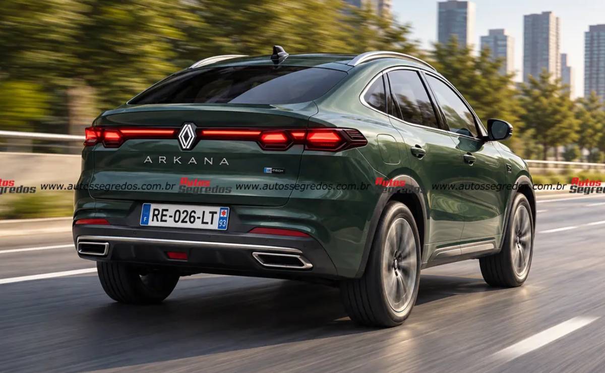 Renault Arkana 2027: La Esperada Evolución del SUV Deportivo MDP Nuevo Renault Arkana trasera Renault Arkana 2027: La Esperada Evolución del SUV Deportivo