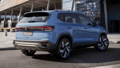MDP Nuevo Volkswagen Taos lanzamiento trasera Volkswagen sorprende con un descuento masivo en el Taos Comfortline en Brasil
