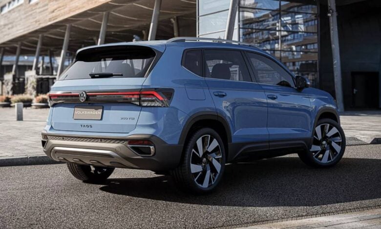 MDP Nuevo Volkswagen Taos lanzamiento trasera Volkswagen sorprende con un descuento masivo en el Taos Comfortline en Brasil