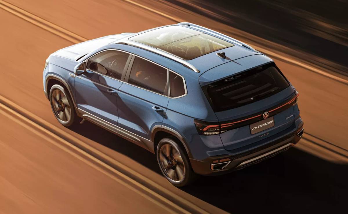 MDP Nuevo Volkswagen Taos lanzamiento trasera accion Volkswagen sorprende con un descuento masivo en el Taos Comfortline en Brasil