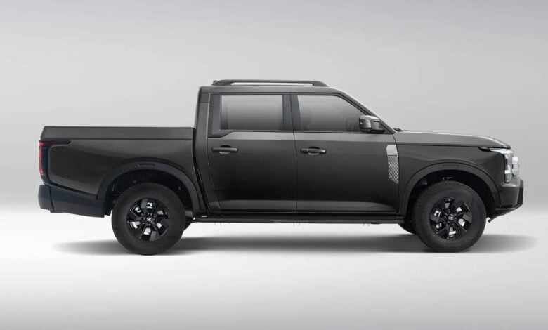 La Revolución de las Pickups: La Z9 Diésel se Aserta en el Terreno MDP Pick up Dongfeng Z9 Diesel perfil La Revolución de las Pickups: La Z9 Diésel se Aserta en el Terreno