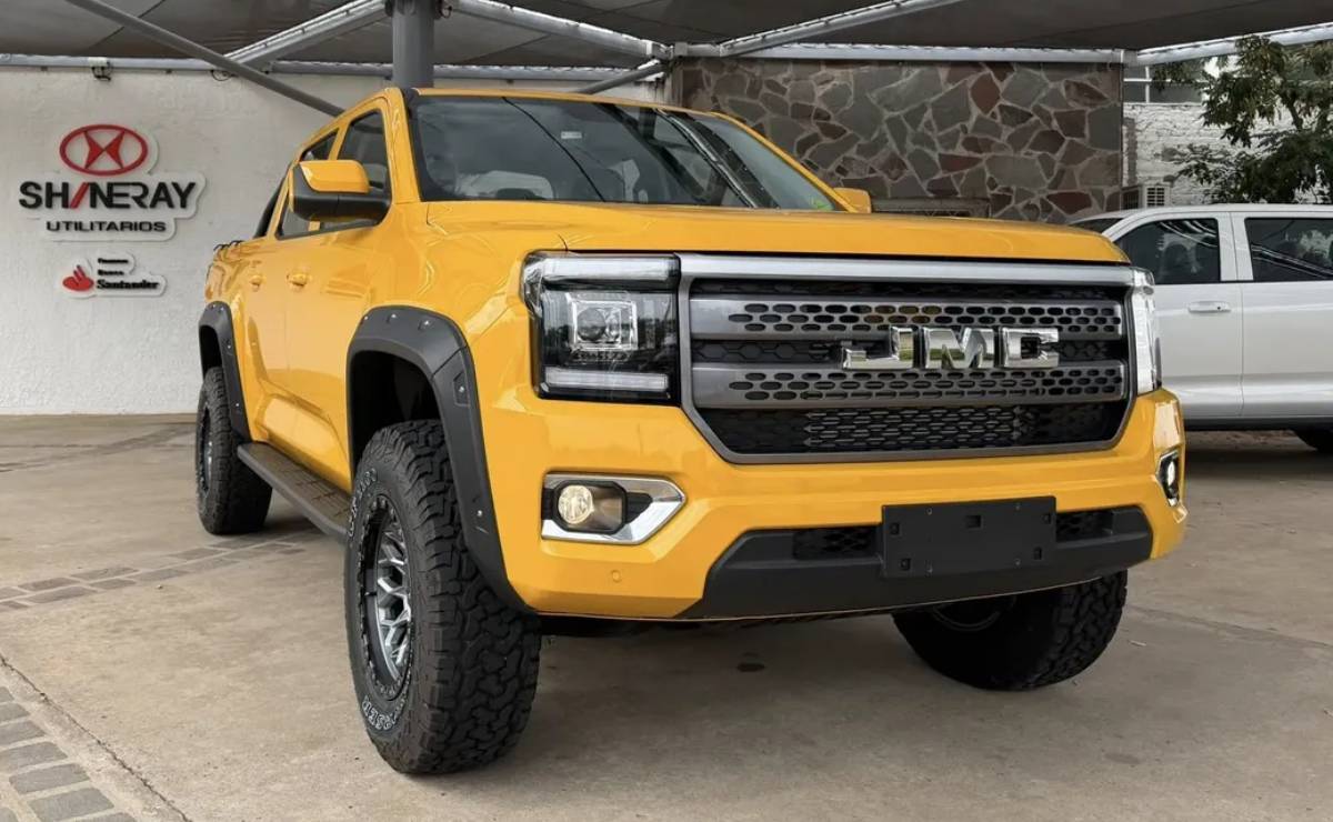 MDP Pick up JMC Grand Avenue 4X4 frente La JMC Grand Avenue GL 4x4: La pick-up que desafía a la Toyota Hilux en Argentina