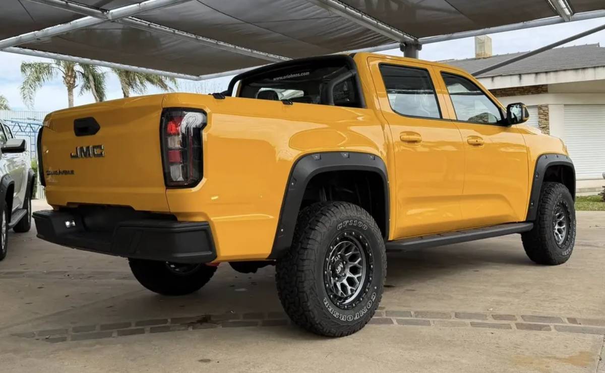 MDP Pick up JMC Grand Avenue 4X4 trasera La JMC Grand Avenue GL 4x4: La pick-up que desafía a la Toyota Hilux en Argentina