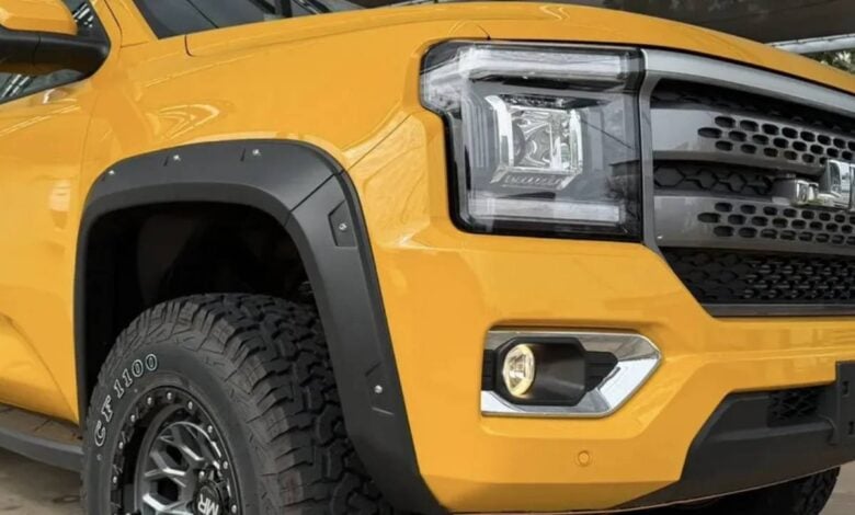 MDP Pick up JMC Grand Avenue 4x4 teaser La JMC Grand Avenue GL 4x4: La pick-up que desafía a la Toyota Hilux en Argentina