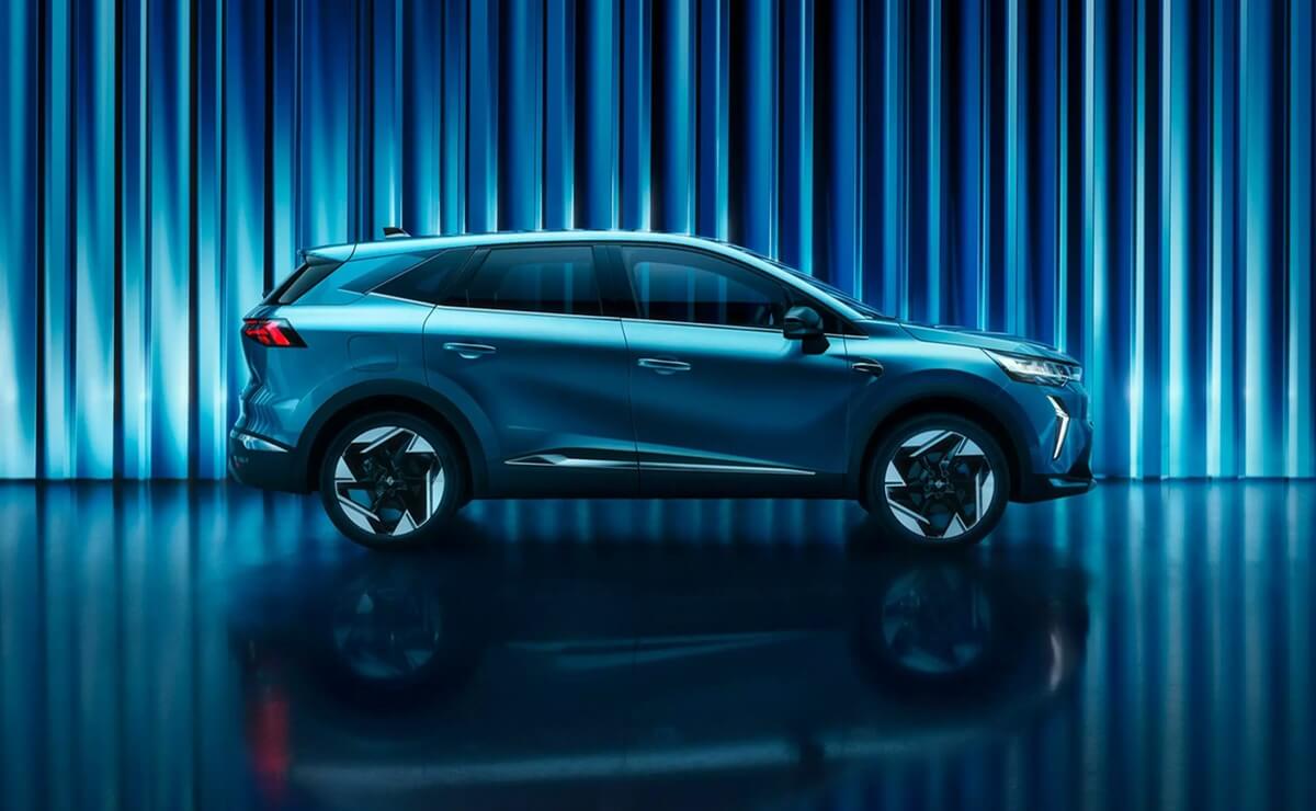 Renault Symbioz: el SUV que redefine el segmento medio en Europa MDP Renault Symbioz perfil Renault Symbioz: el SUV que redefine el segmento medio en Europa