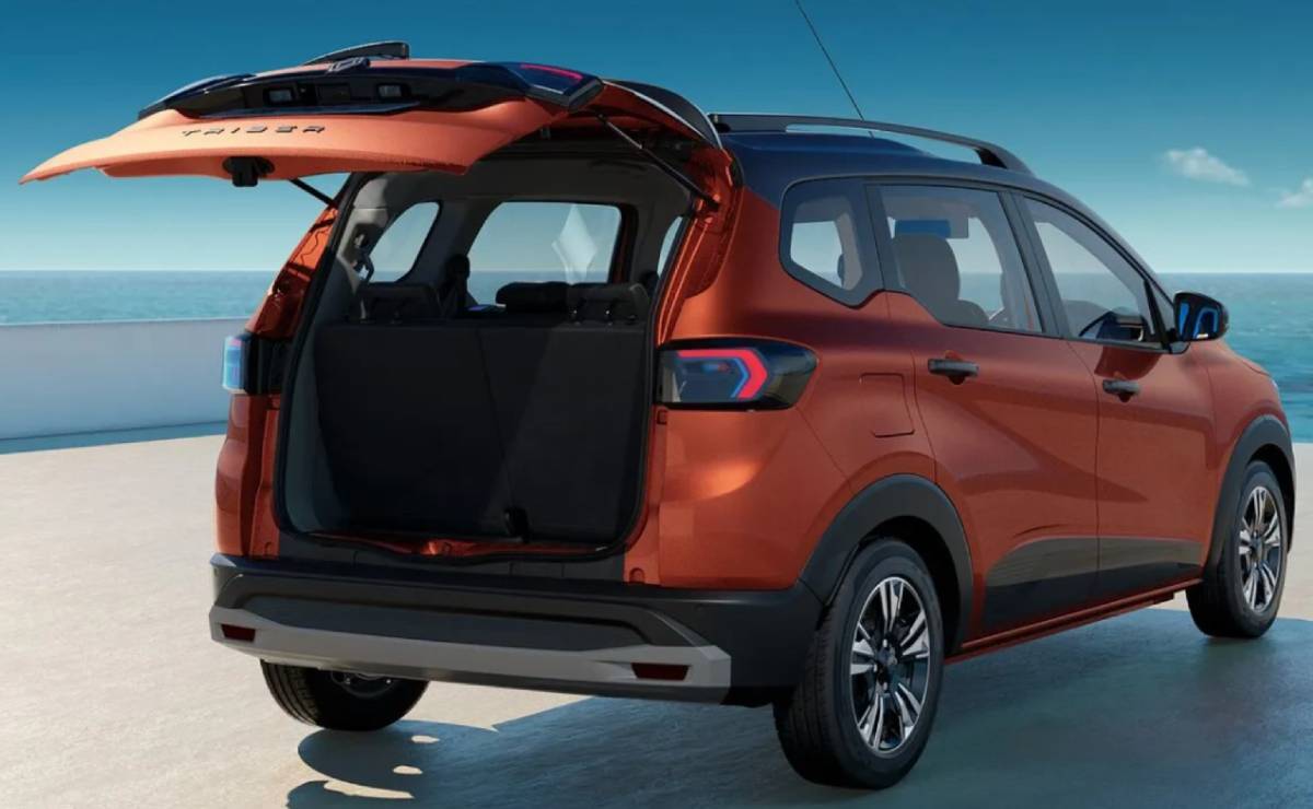 MDP Renault Triber Turbo trasera Renault Triber Turbo: ¿El crossover ideal para familias modernas?
