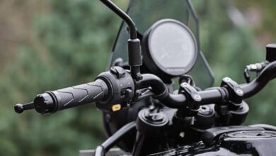 MDP Royal Enfield Himalayan 450 manillar La Royal Enfield Himalayan 450: La Revolución en Motos Trail Medianas en Argentina