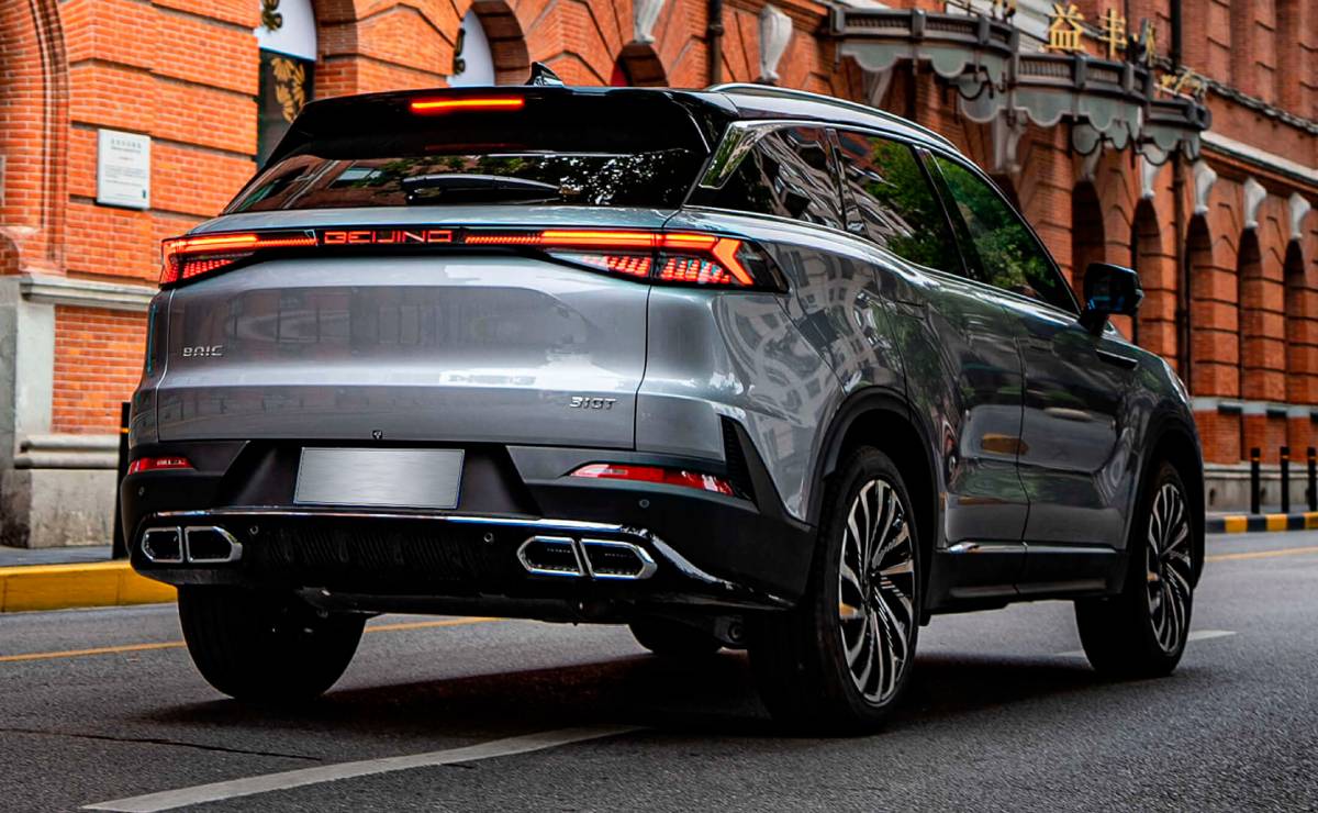 MDP SUV BAIC X 55 Plus trasera ¿El BAIC X55 Plus revolucionará el mercado automotriz argentino?