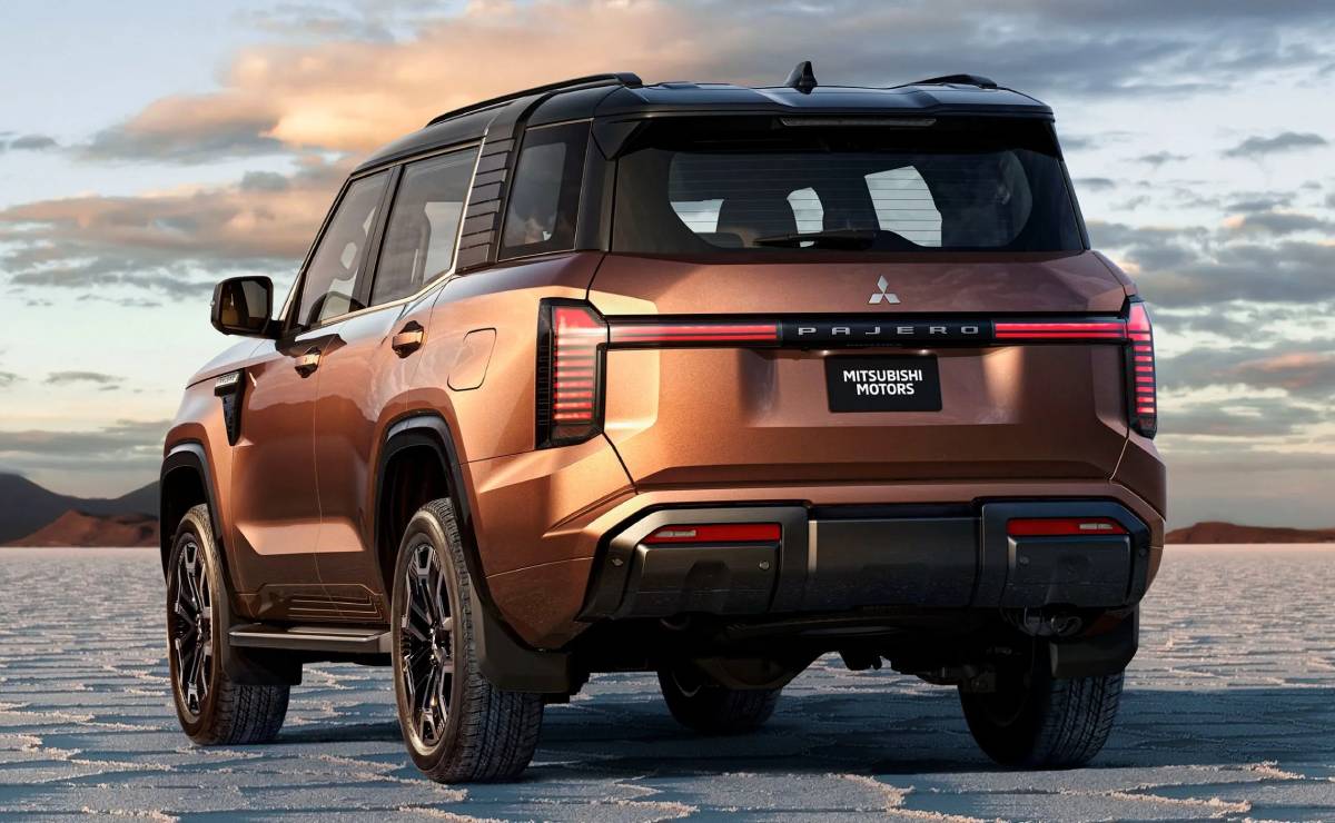 MDP SUV Mitsubishi Pajero trasera El Regreso de un Clásico: La Nueva Mitsubishi Pajero 2027 en Acción