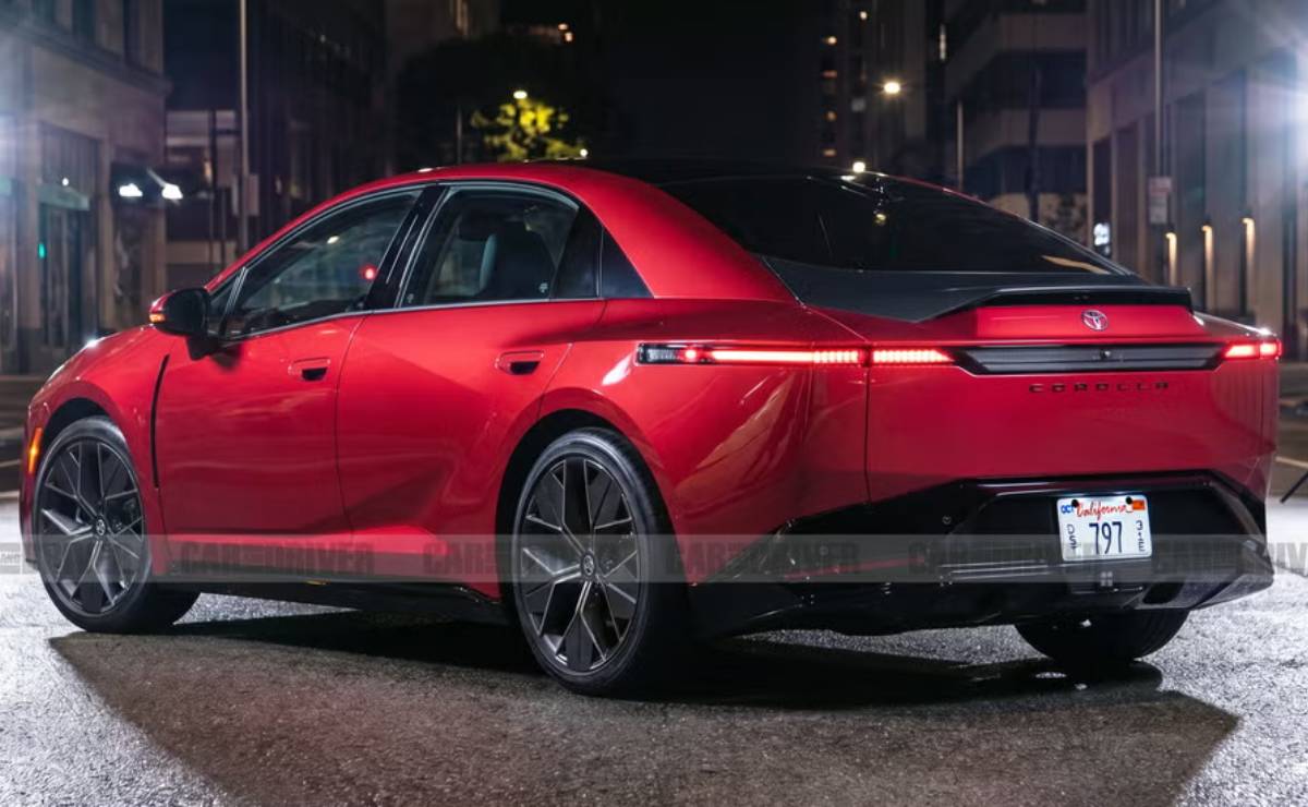 MDP Toyota Corolla 2028 parte trasera Toyota Corolla 2028: Una Renovación que Promete Revolucionar la Industria