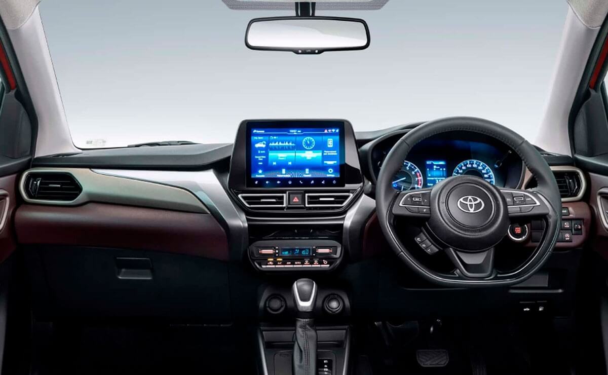 MDP Toyota Urban Cruiser Taisor interior ¿Es el Urban Cruiser Taisor de Toyota el próximo rey de los SUV urbanos?