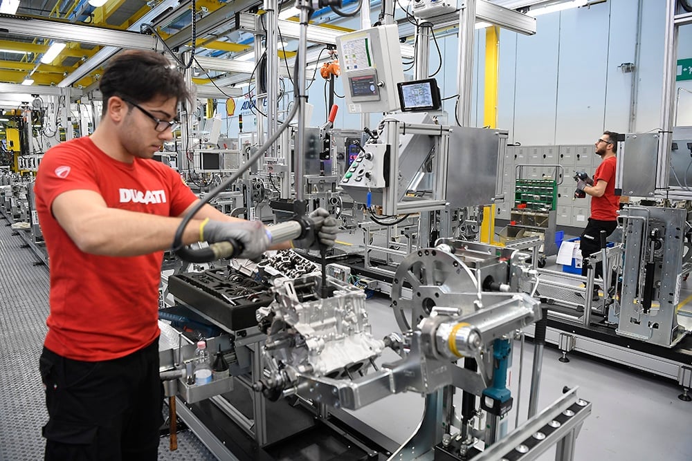 MDP ducati coronavirus planta fabrica 1 Ducati en la mira del Grupo Volkswagen: ¿Qué depara el futuro para la icónica marca italiana?