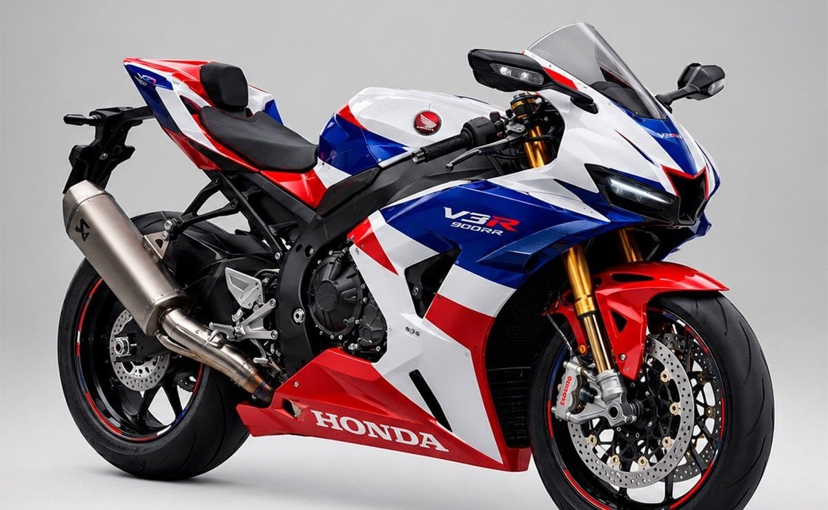 MDP honda cbr600 rr1 ¿La Reina de las Pistas? Honda Planea una Sorprendente Deportiva V3 de 900 cc
