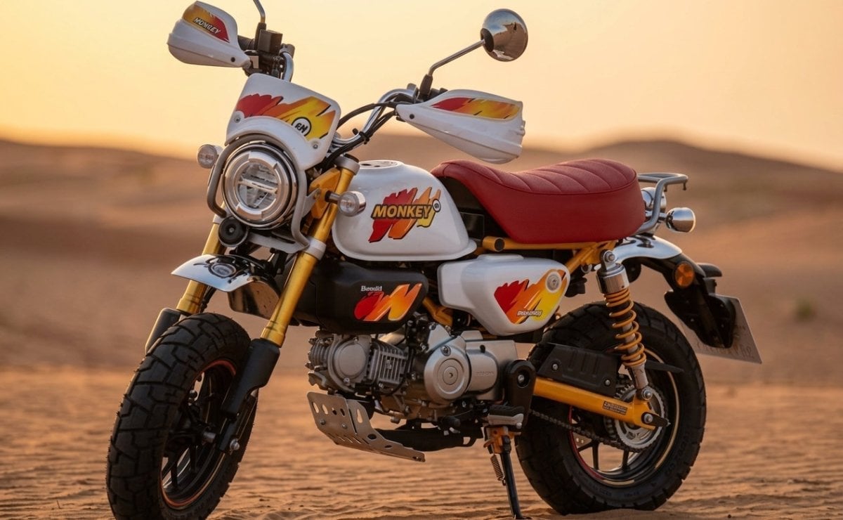 Honda Monkey 125 XR600R Baja: La Edición Limitada que Revive el Espíritu Aventurero MDP honda monkey baja2 Honda Monkey 125 XR600R Baja: La Edición Limitada que Revive el Espíritu Aventurero