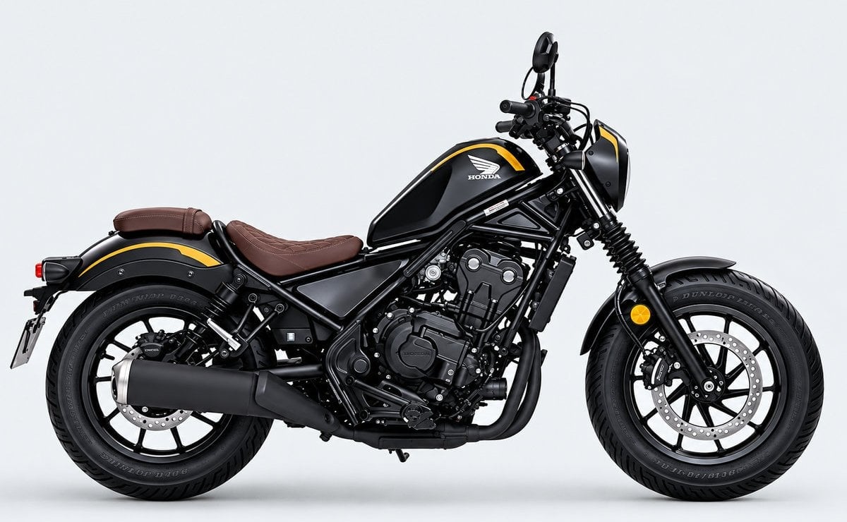 MDP honda rebel1 La Honda Rebel 250 y 500 se Reinventan en China: Tecnología y Estilo al Frente