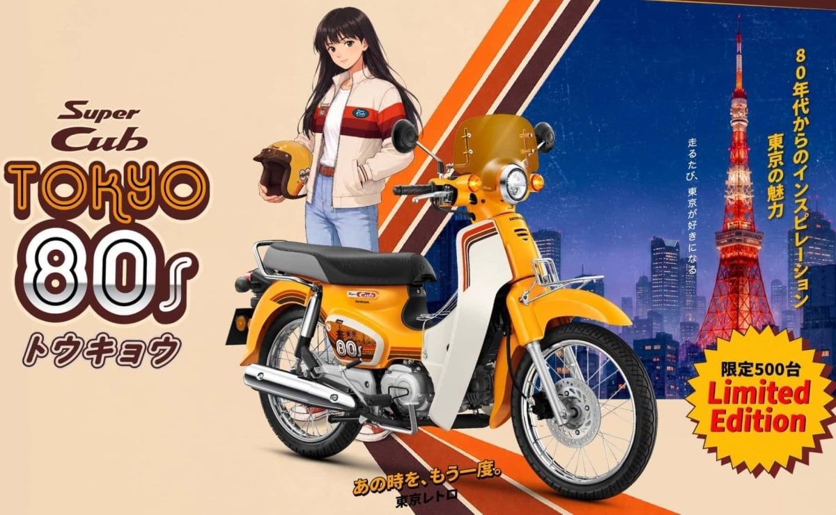 La Honda Super Cub ochentosa: La edición limitada que conquista Tailandia MDP honda super cub tokio1 La Honda Super Cub ochentosa: La edición limitada que conquista Tailandia