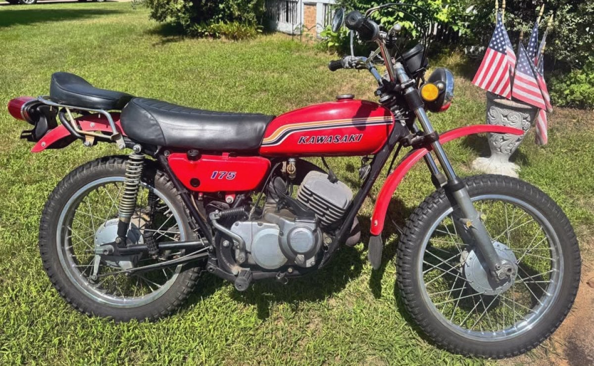 MDP kawasaki k7a 1751 Revive la Aventura: Kawasaki F7 175 Enduro 1972, el Ícono de los Años 70 en Venta