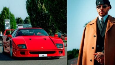 MDP lewis hamilton lleg al gp de monza con s 1200x740 1 El Ferrari Elegido por Hamilton: ¿Un Clásico que Redefine su Legado en la Scuderia?
