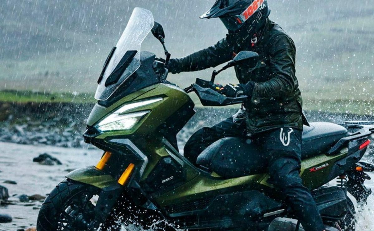 MDP moto kymco x tera1 Kymco X-Tera 350: La Nueva Sensación Aventurera del Mundo del Scooter