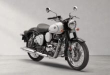 MDP royal enfield classic 350 white Royal Enfield Classic 350 Introduce el Elegante Color Signature White en India
