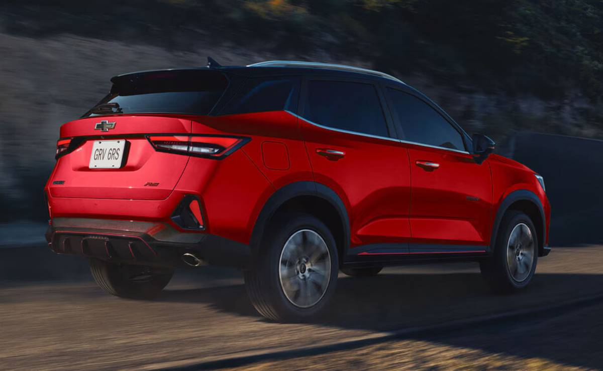 ¿Es el Chevrolet Groove 2027 el SUV más esperado en México? MDP Chevrolet Groove 2027 accion trasera ¿Es el Chevrolet Groove 2027 el SUV más esperado en México?